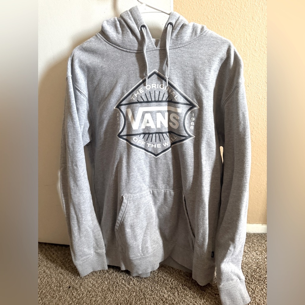 Vans Classic Gray Hoodie for Men